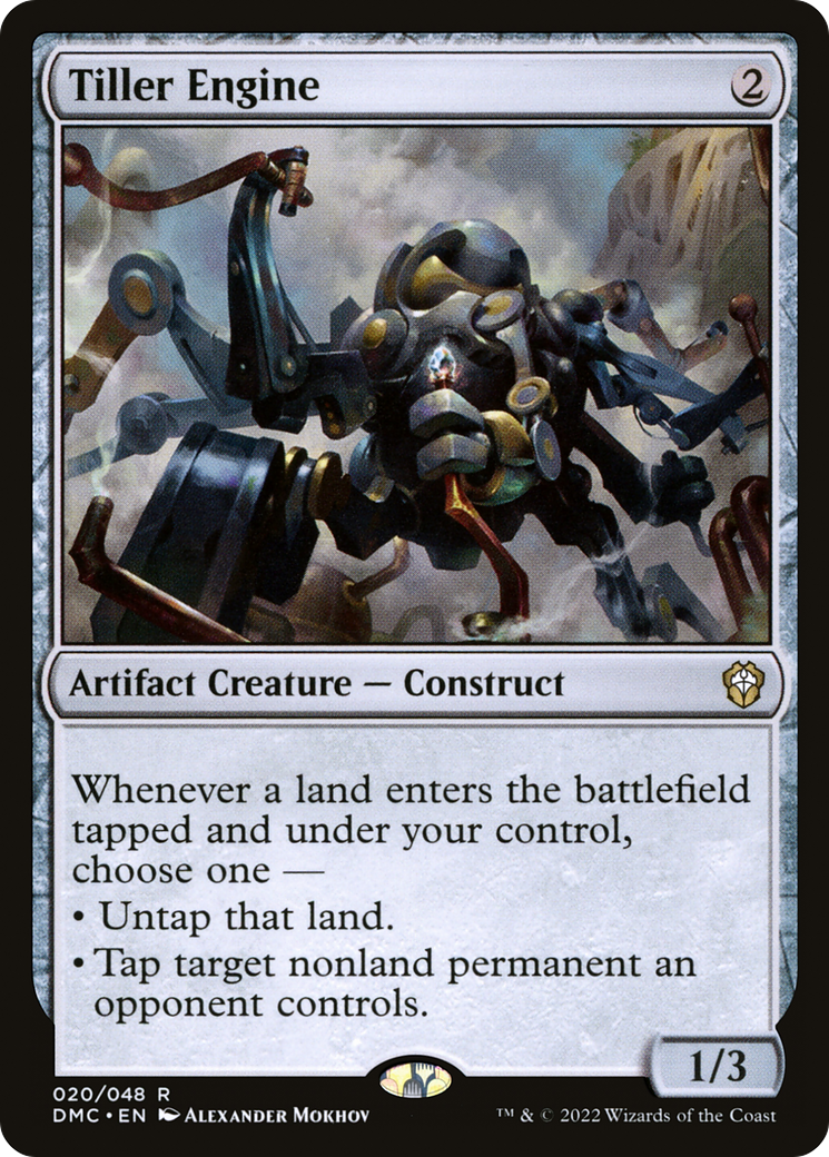 Image of Tiller Engine [Dominaria United Commander]