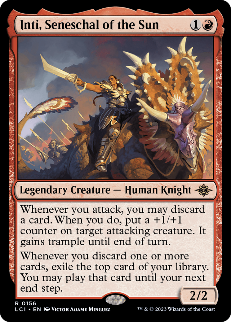 Image of Inti, Seneschal of the Sun [The Lost Caverns of Ixalan]