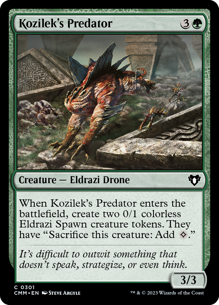Image of Kozilek's Predator [Commander Masters]