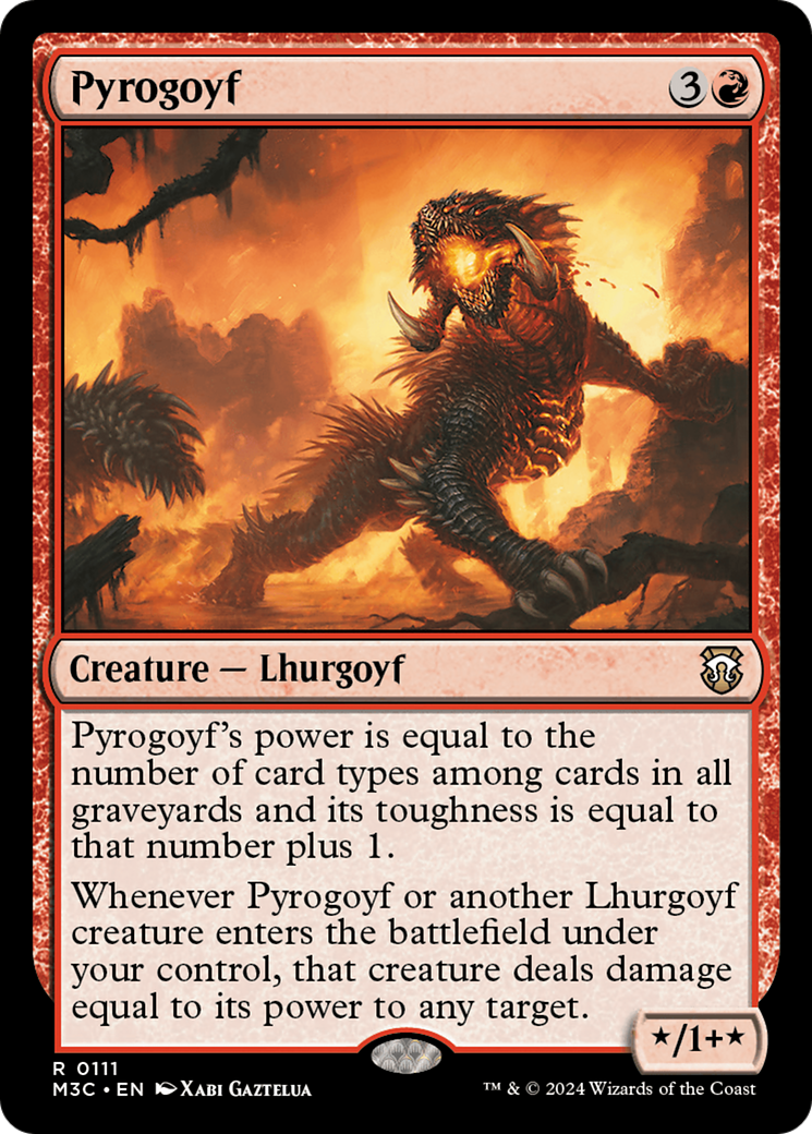 Image of Pyrogoyf [Modern Horizons 3 Commander]