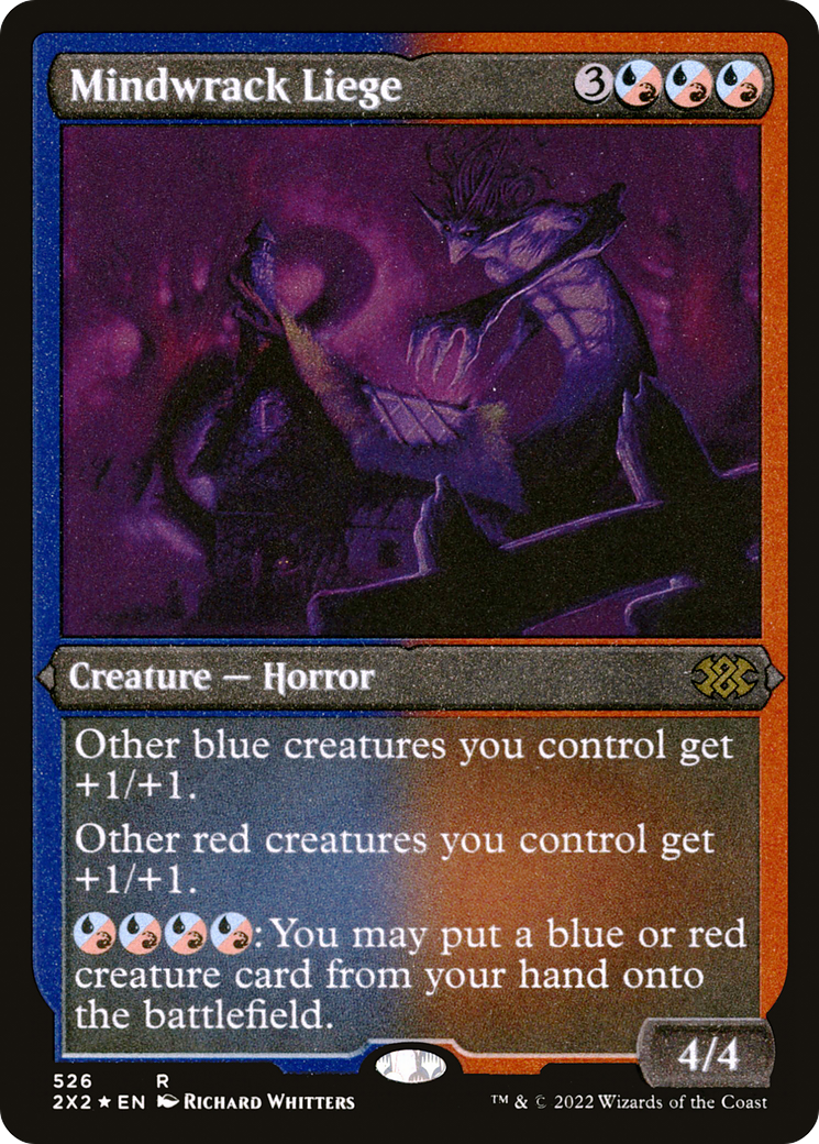 Image of Mindwrack Liege (Foil Etched) [Double Masters 2022]