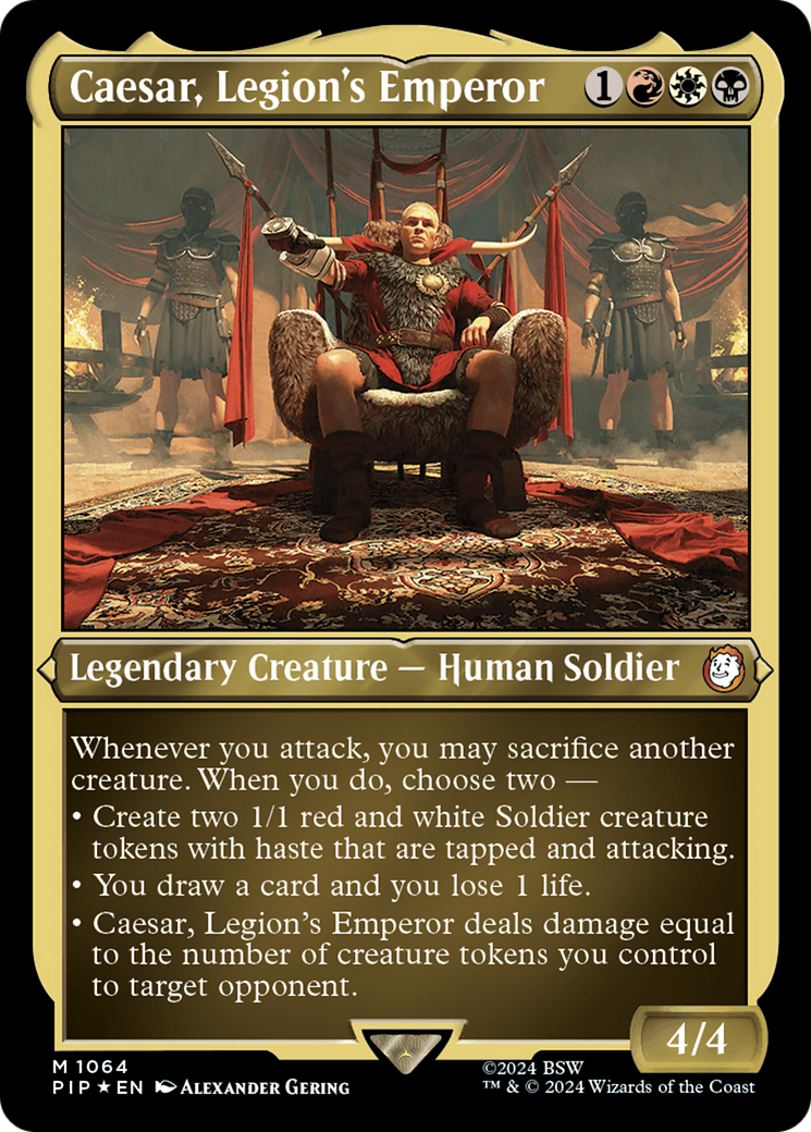 Image of Caesar, Legion's Emperor (Display Commander) [Fallout]