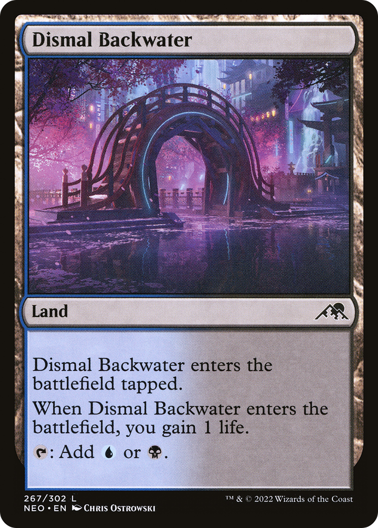 Image of Dismal Backwater [Kamigawa: Neon Dynasty]