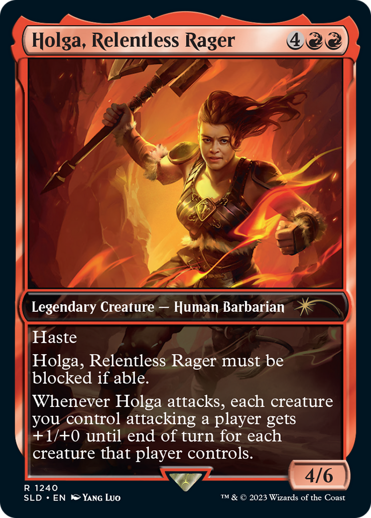 Image of Holga, Relentless Rager [Secret Lair Drop Series]