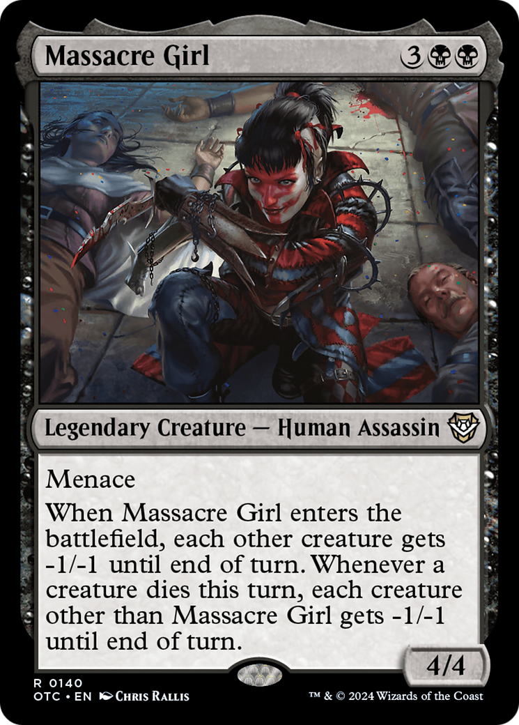 Image of Massacre Girl [Outlaws of Thunder Junction Commander]