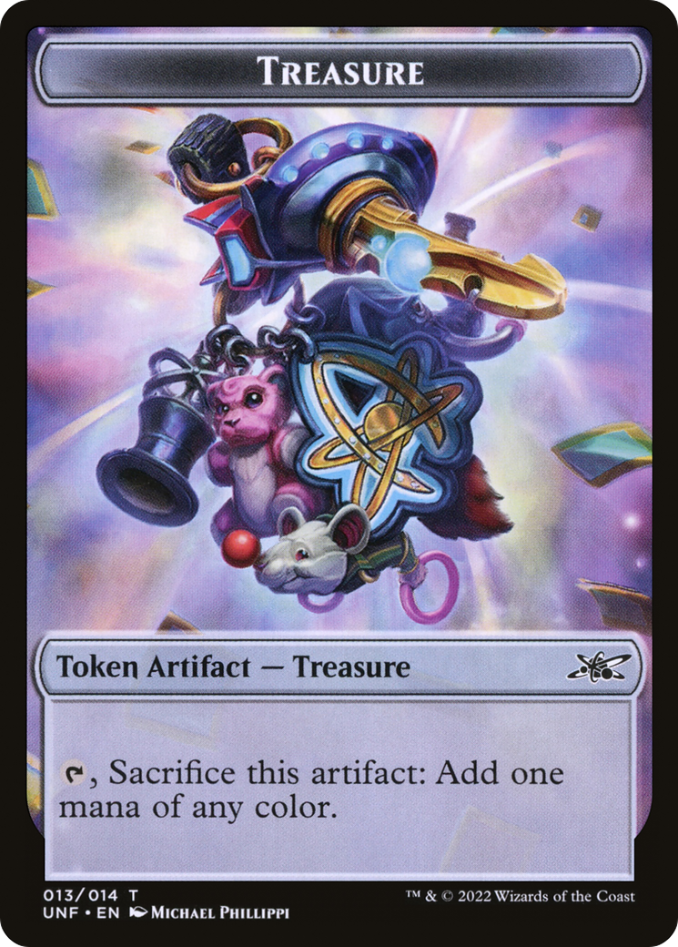 Image of Treasure (013) Token [Unfinity Tokens]