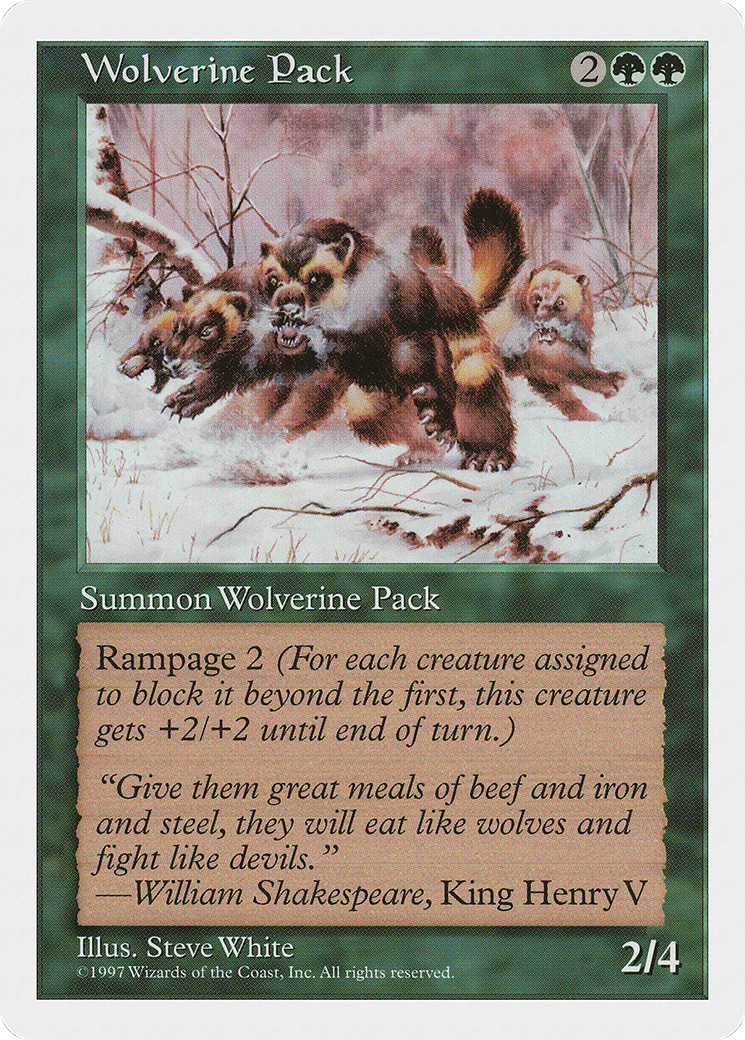 Image of Wolverine Pack [Fifth Edition]
