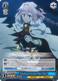 "Unleashing the True Name" Rider of Black (APO/S53-E065 RR) [Fate/Apocrypha]