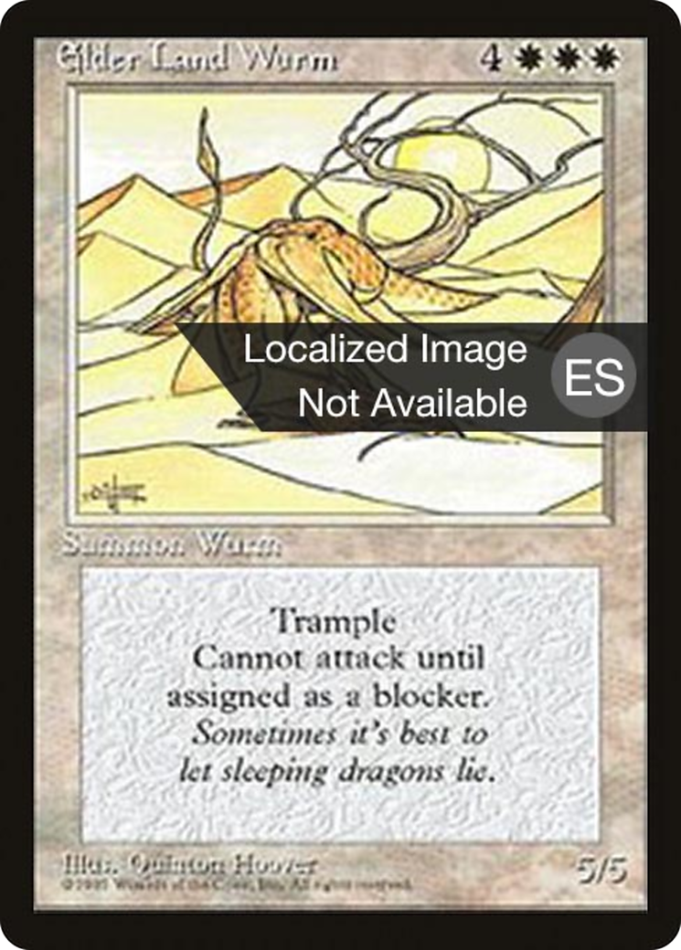 Image of Elder Land Wurm [Fourth Edition (Foreign Black Border)]