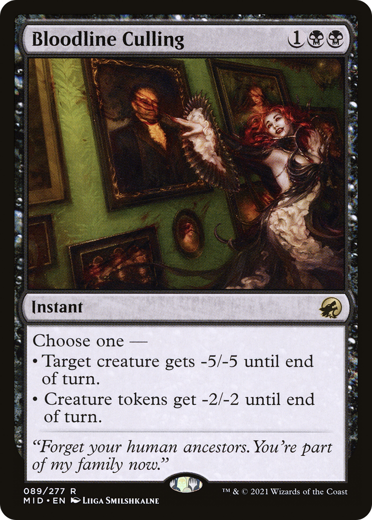Image of Bloodline Culling [Innistrad: Midnight Hunt]