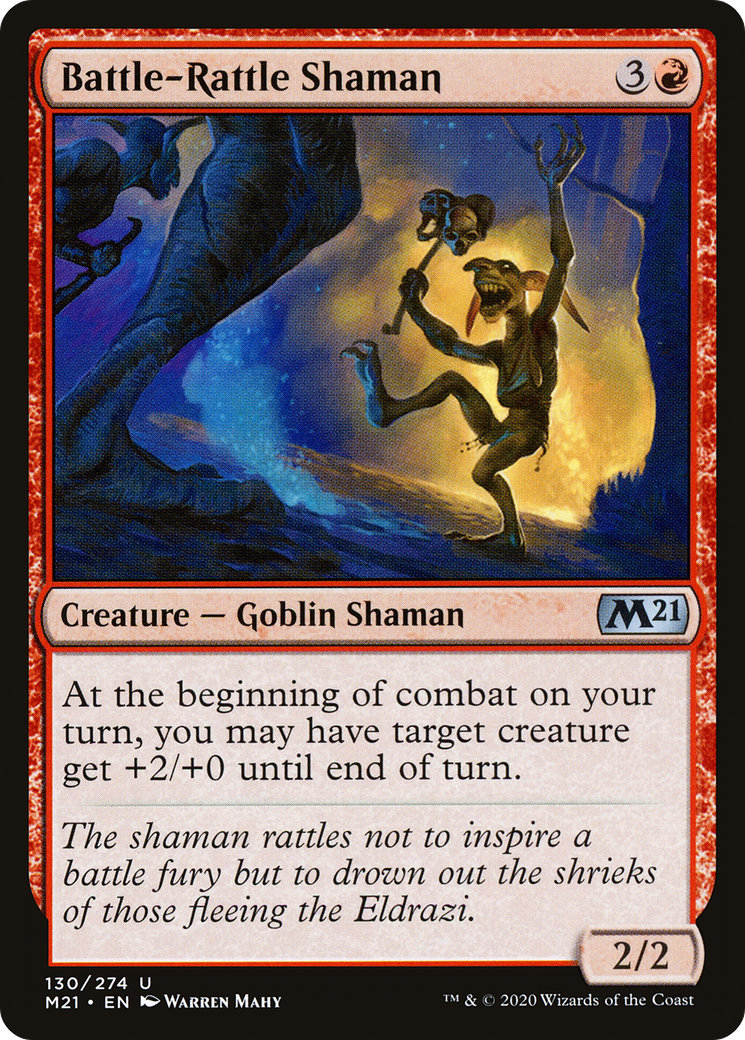 Image of Battle-Rattle Shaman [Core Set 2021]