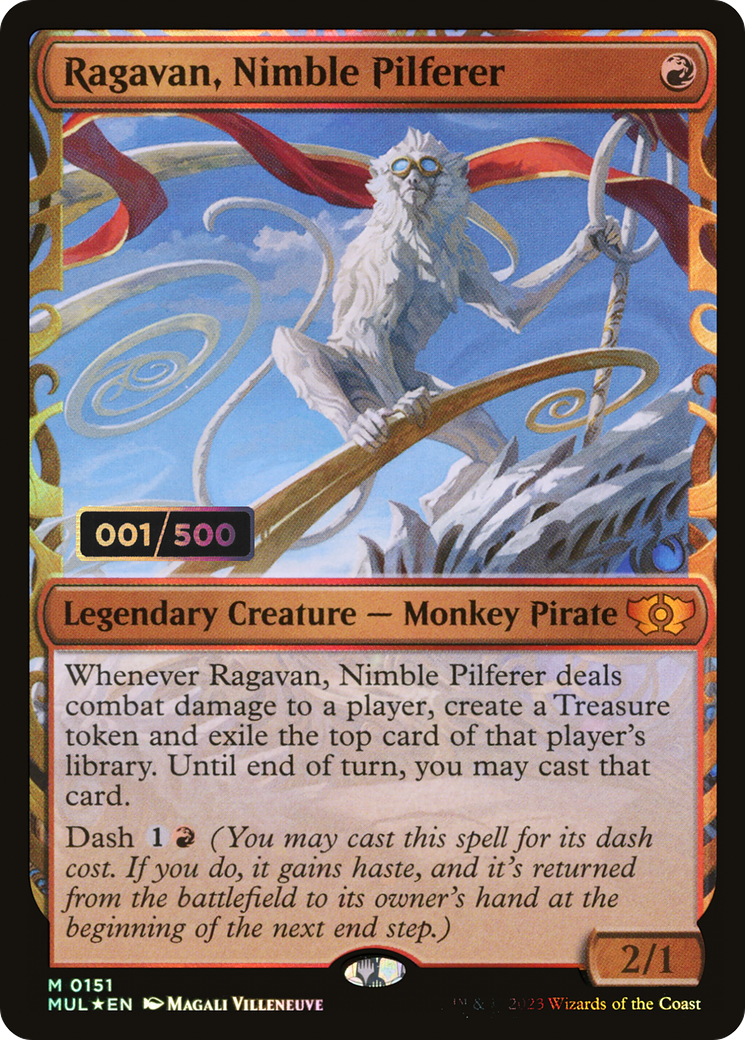 Image of Ragavan, Nimble Pilferer (Serialized) [Multiverse Legends]