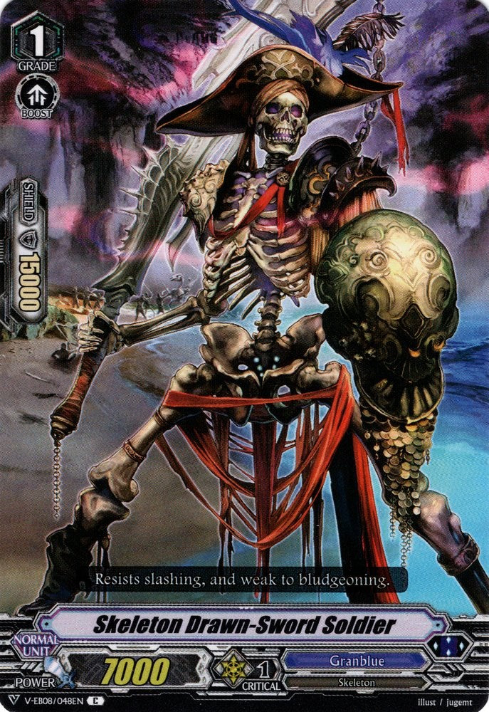 Image of Skeleton Drawn-Sword Soldier (V-EB08/048EN) [My Glorious Justice]