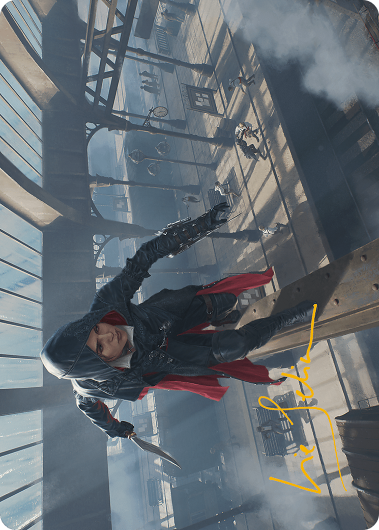 Image of Evie Frye Art Card (Gold-Stamped Signature) [Assassin's Creed Art Series]