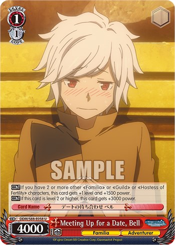 Image of Meeting Up for a Date, Bell (DDM/S88-E058 U) [Is it Wrong to Try to Pick Up Girls in a Dungeon?]