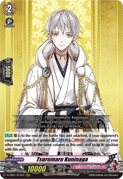 Image of Tsurumaru Kuninaga (D-TB01/010EN) [Touken Ranbu: ONLINE 2021]