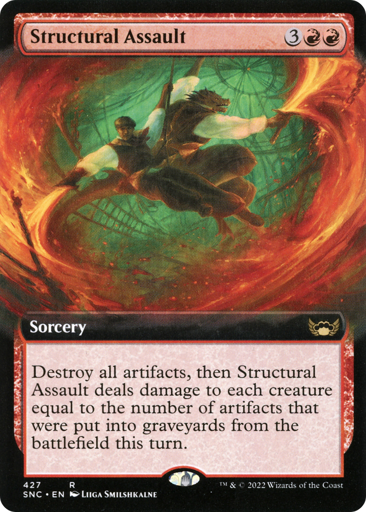 Image of Structural Assault (Extended Art) [Streets of New Capenna]
