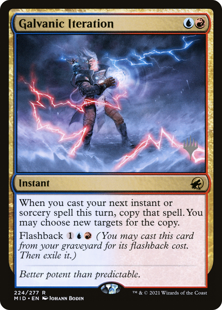 Image of Galvanic Iteration (Promo Pack) [Innistrad: Midnight Hunt Promos]