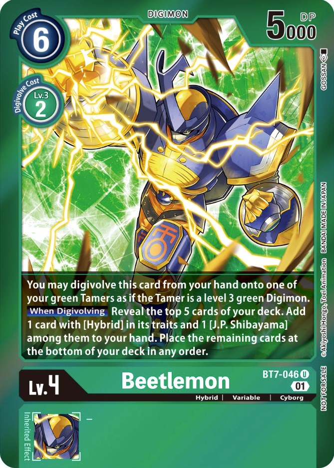 Image of Beetlemon [BT7-046] (Event Pack 3) [Next Adventure Promos]