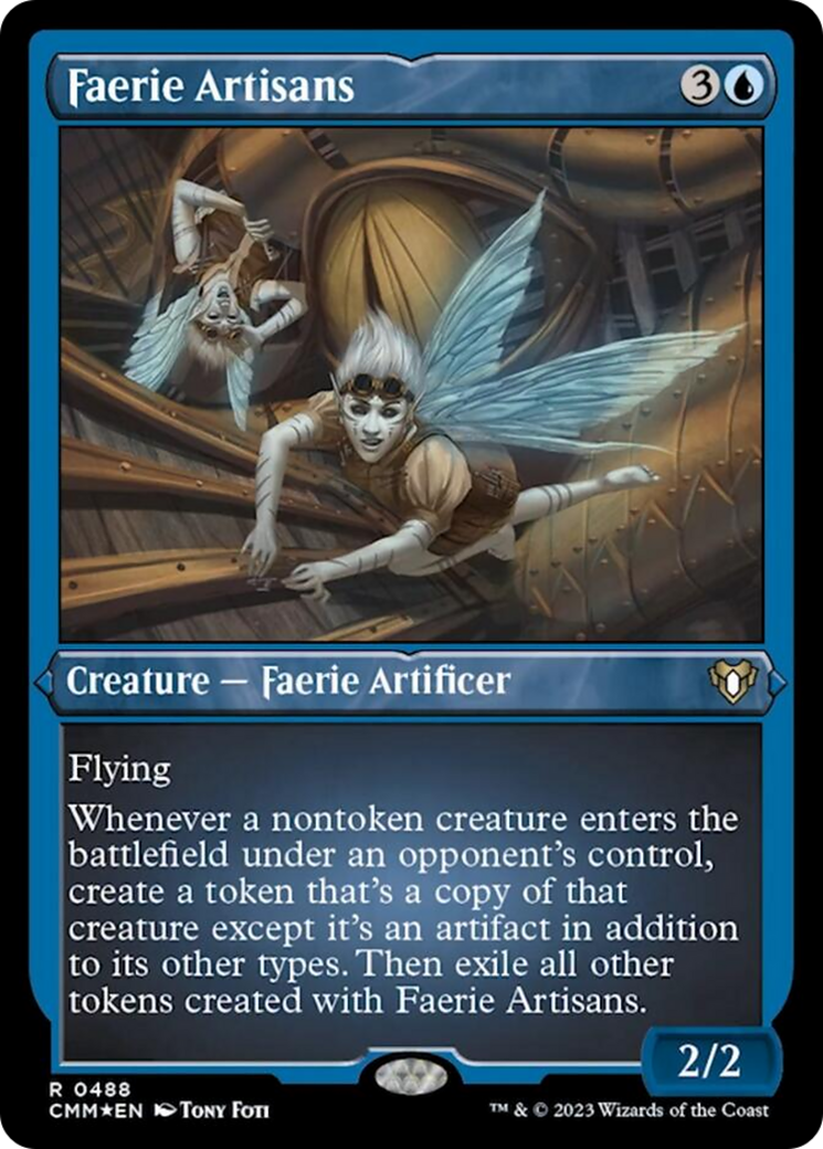 Image of Faerie Artisans (Foil Etched) [Commander Masters]