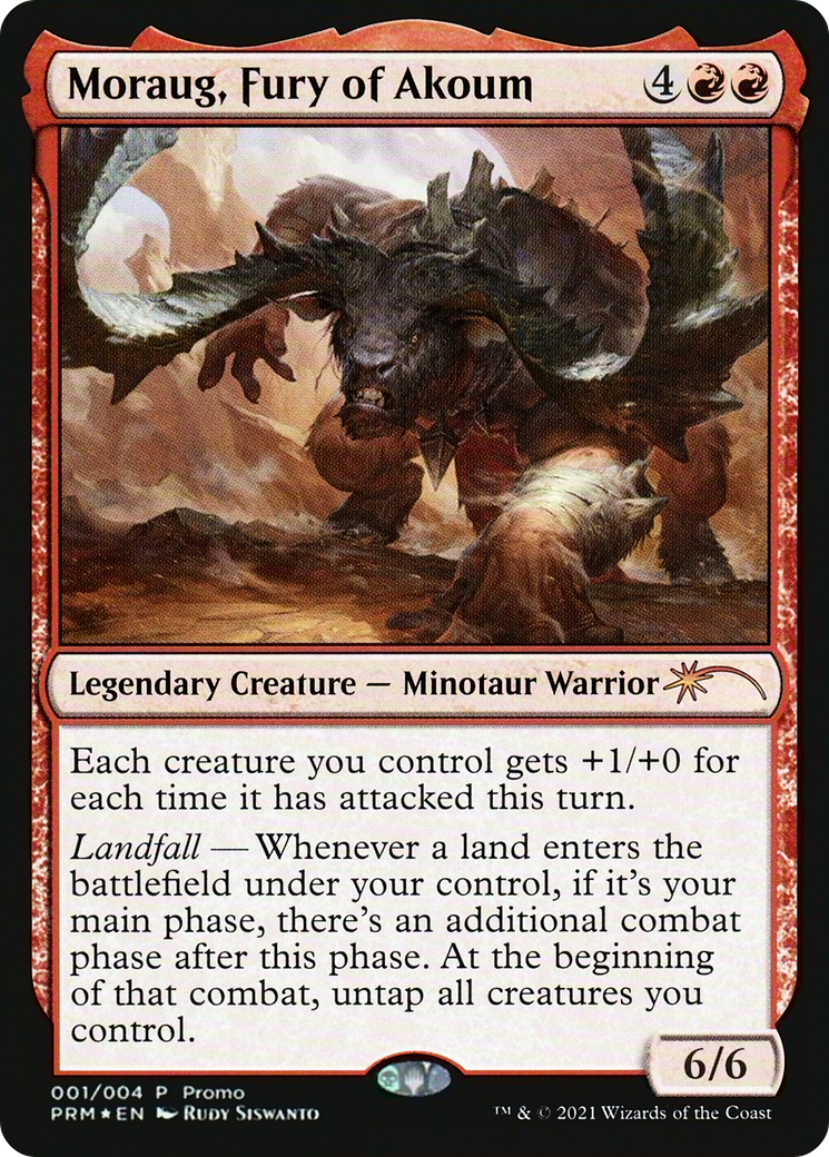 Image of Moraug, Fury of Akoum [Year of the Ox 2021]