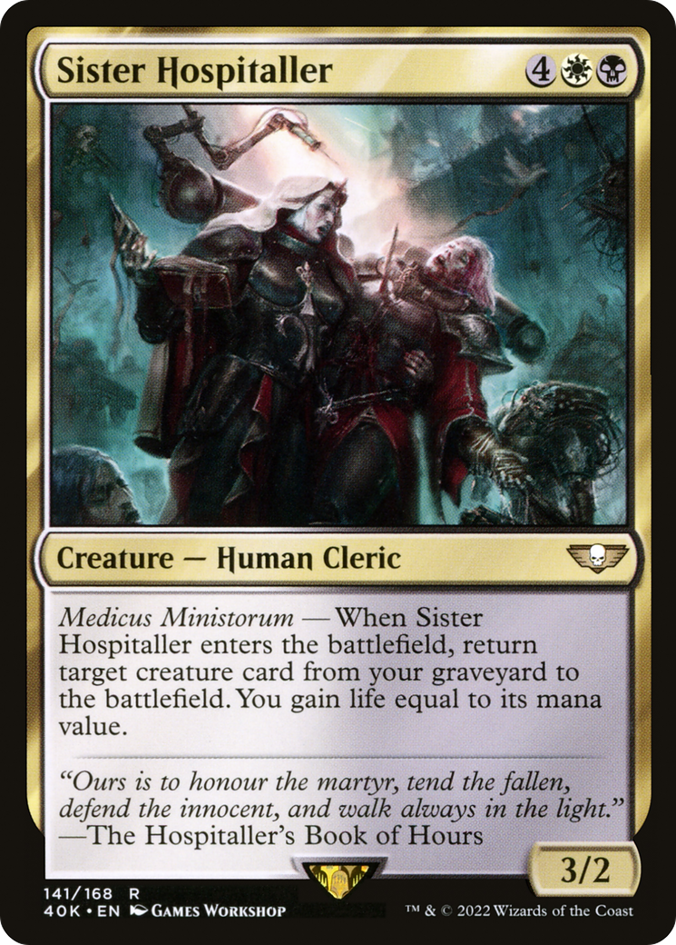 Image of Sister Hospitaller [Warhammer 40,000]