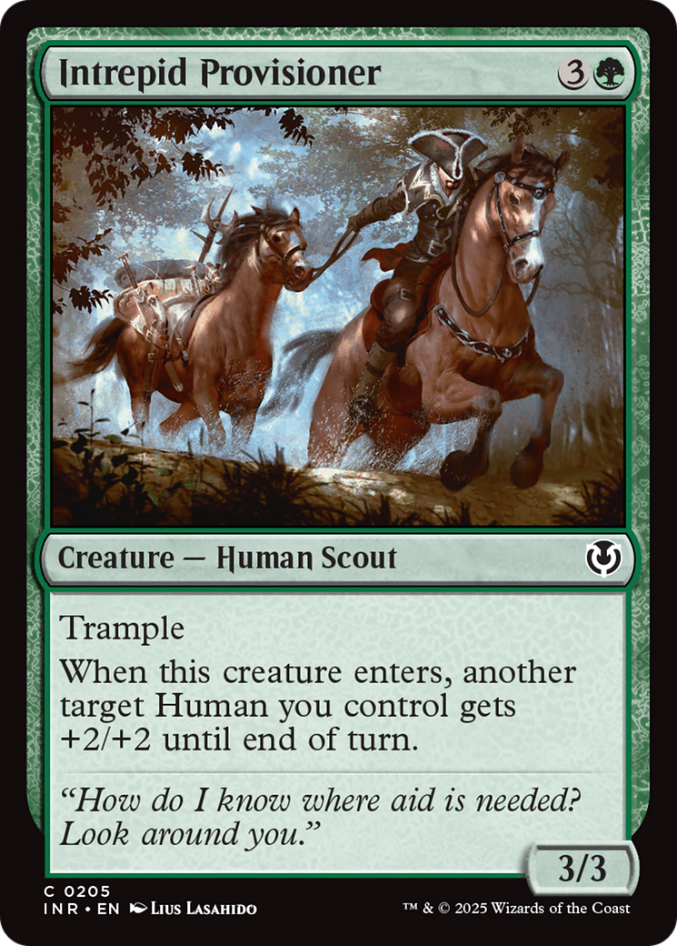 Image of Intrepid Provisioner [Innistrad Remastered]
