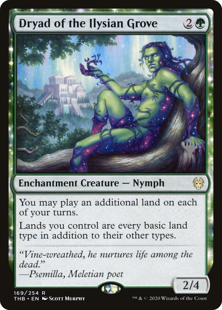 Image of Dryad of the Ilysian Grove (Promo Pack) [Theros Beyond Death Promos]