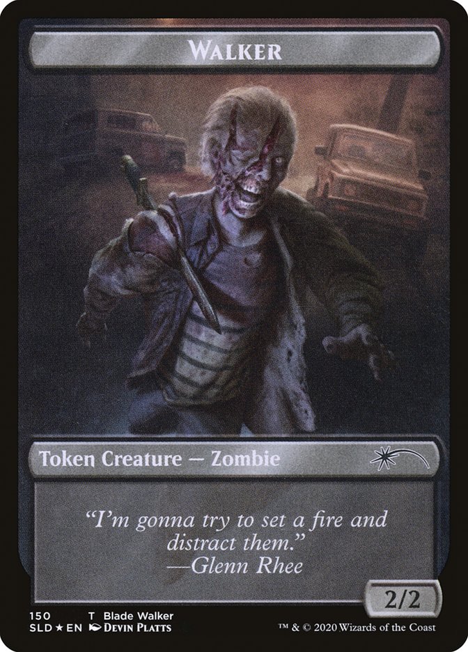 Image of Walker (150 //151) Double-Sided Token [Secret Lair Drop Series]