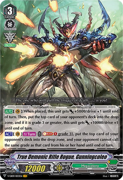 Image of True Demonic Rifle Rogue, Gunningcoleo (V-EB09/003EN) [The Raging Tactics]