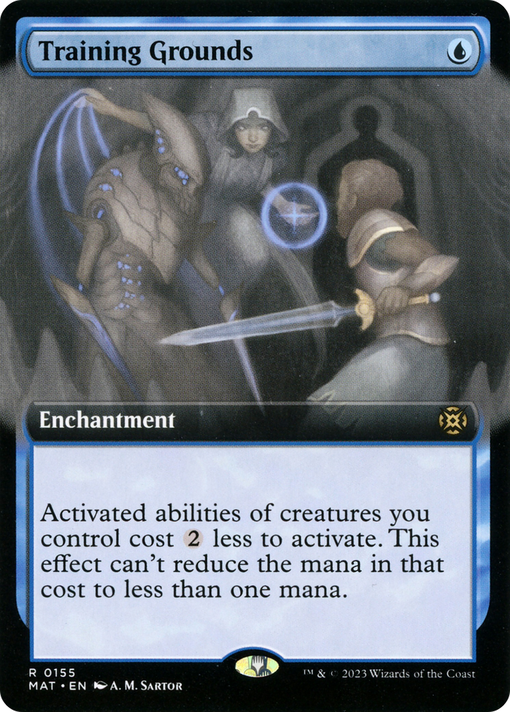 Image of Training Grounds (Extended Art) [March of the Machine: The Aftermath]