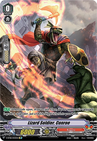 Image of Lizard Soldier, Conroe (V-BT08/SP23EN SP) [Silverdust Blaze]
