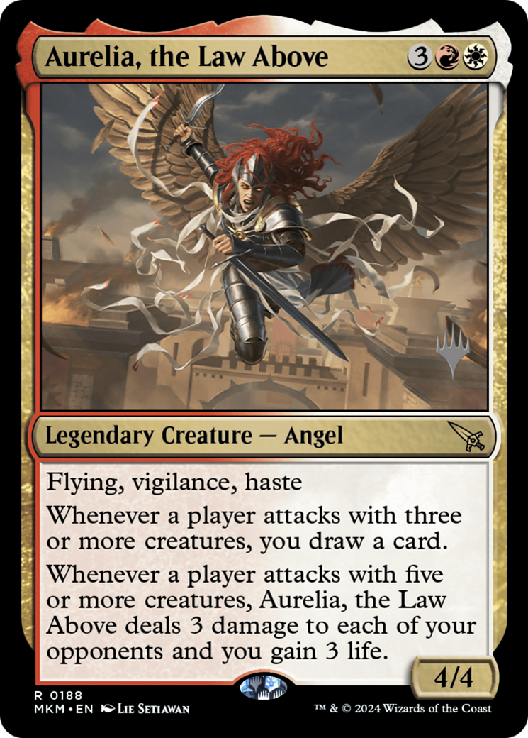 Image of Aurelia, the Law Above (Promo Pack) [Murders at Karlov Manor Promos]