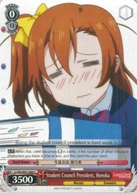 Image of Student Council President, Honoka (LL/EN-W01-084 C) [Love Live! DX]