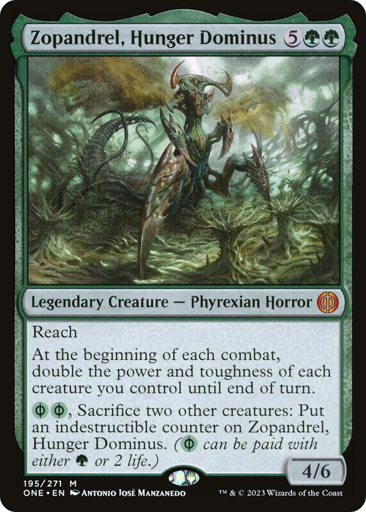 Image of Zopandrel, Hunger Dominus [Phyrexia: All Will Be One]