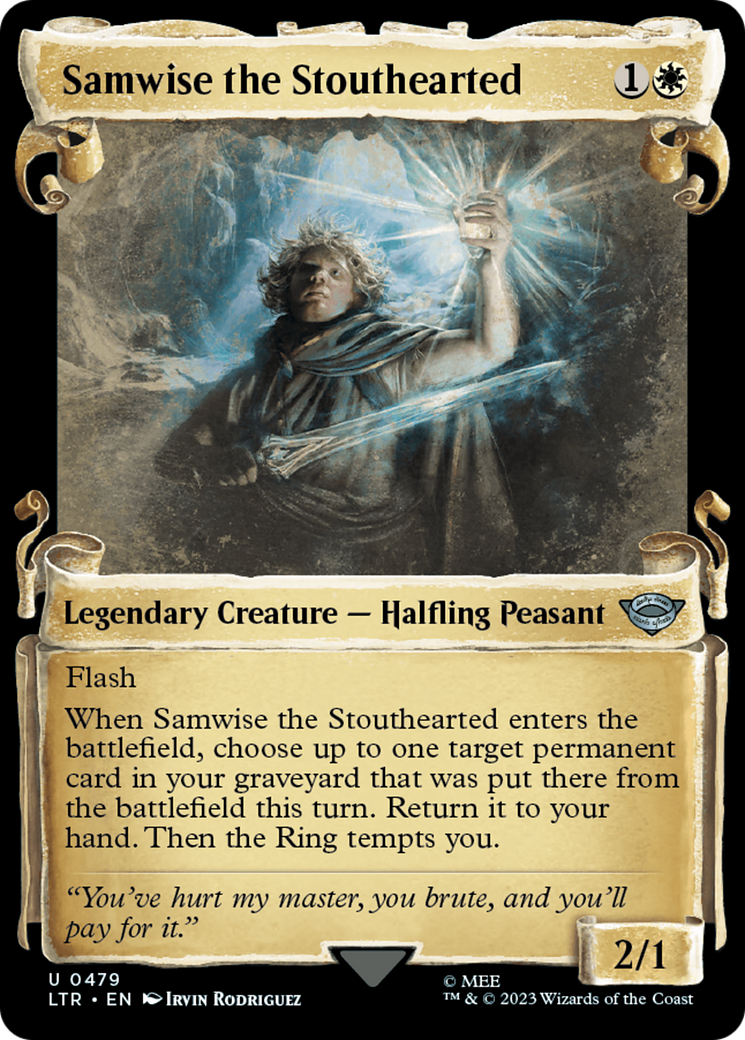 Image of Samwise the Stouthearted [The Lord of the Rings: Tales of Middle-Earth Showcase Scrolls]