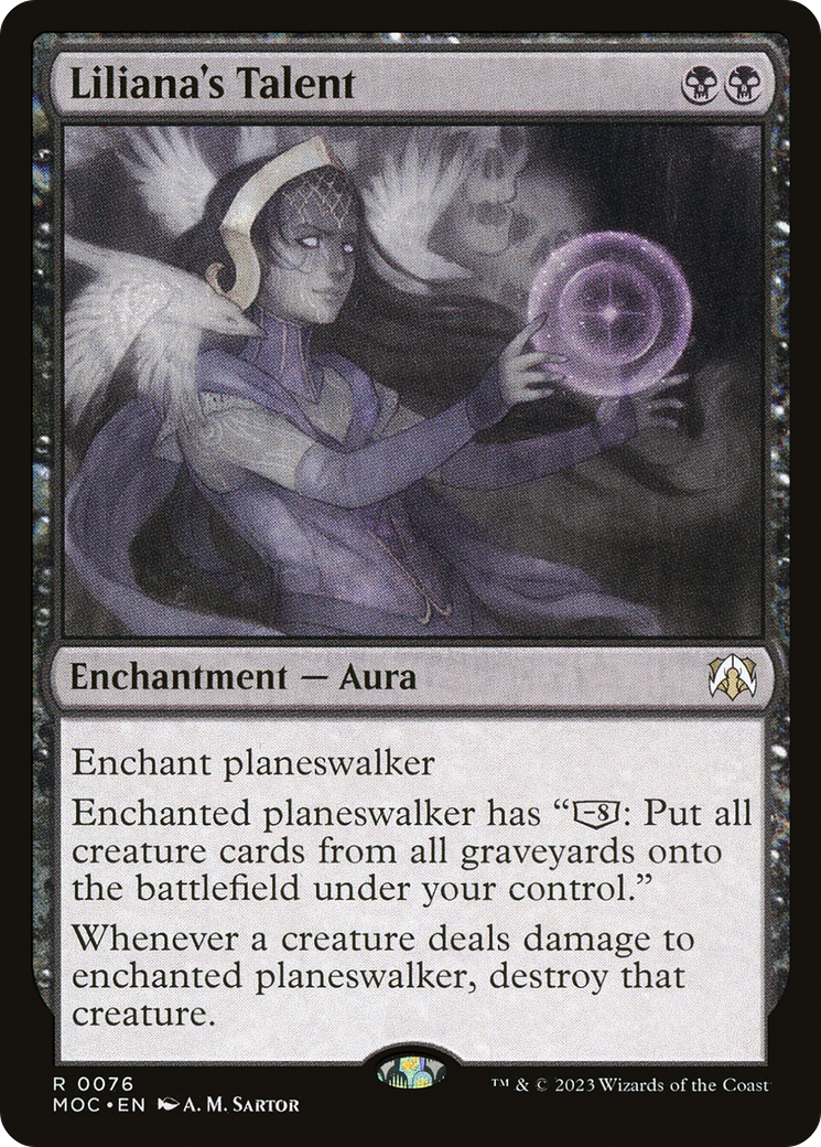 Image of Liliana's Talent [March of the Machine Commander]