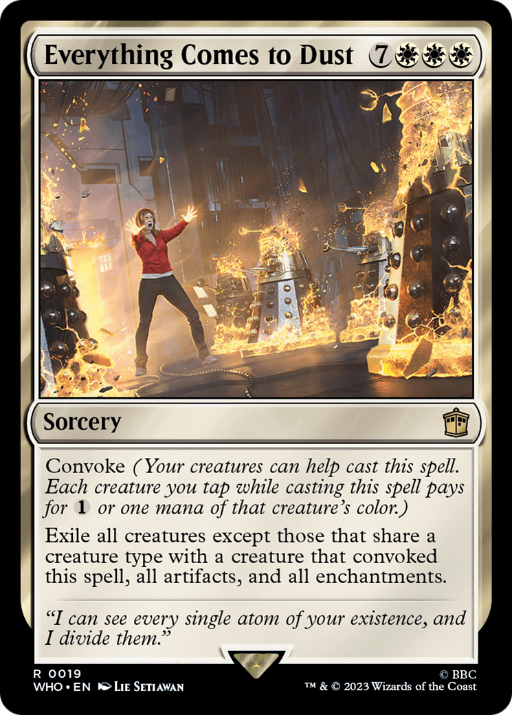 Image of Everything Comes to Dust [Doctor Who]