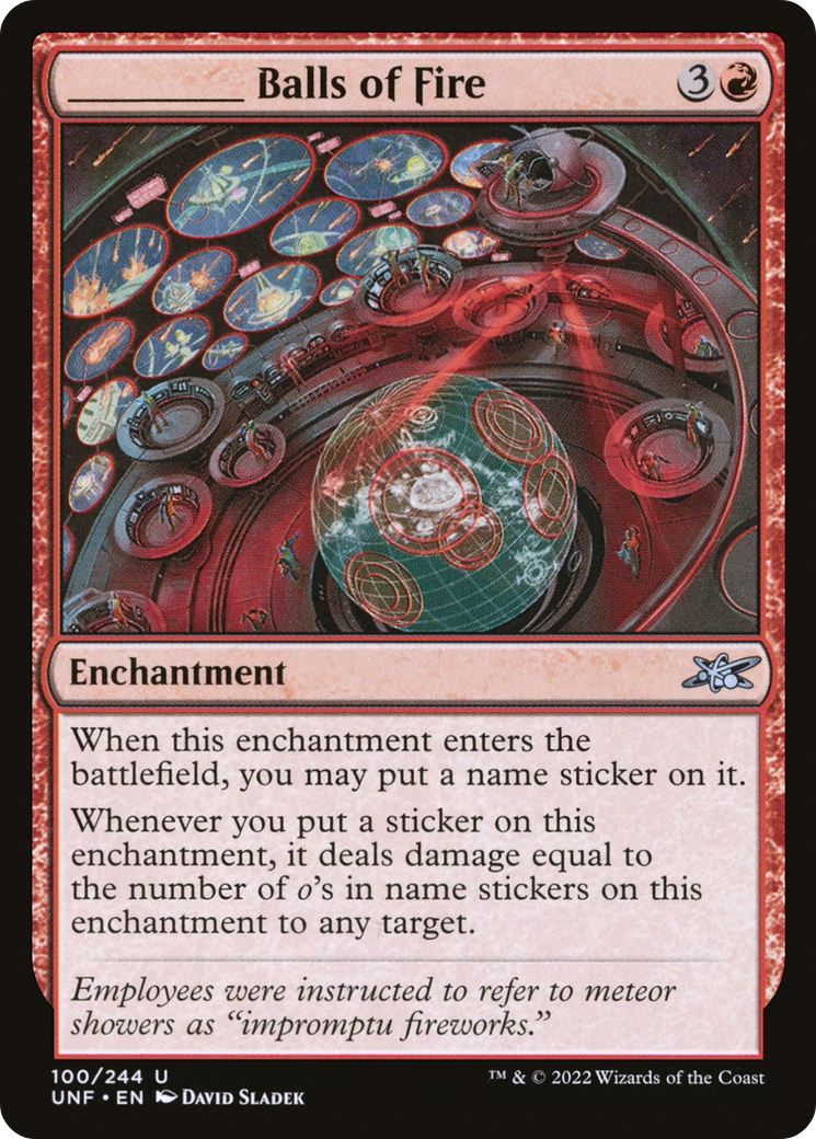 Image of _____ Balls of Fire [Unfinity]