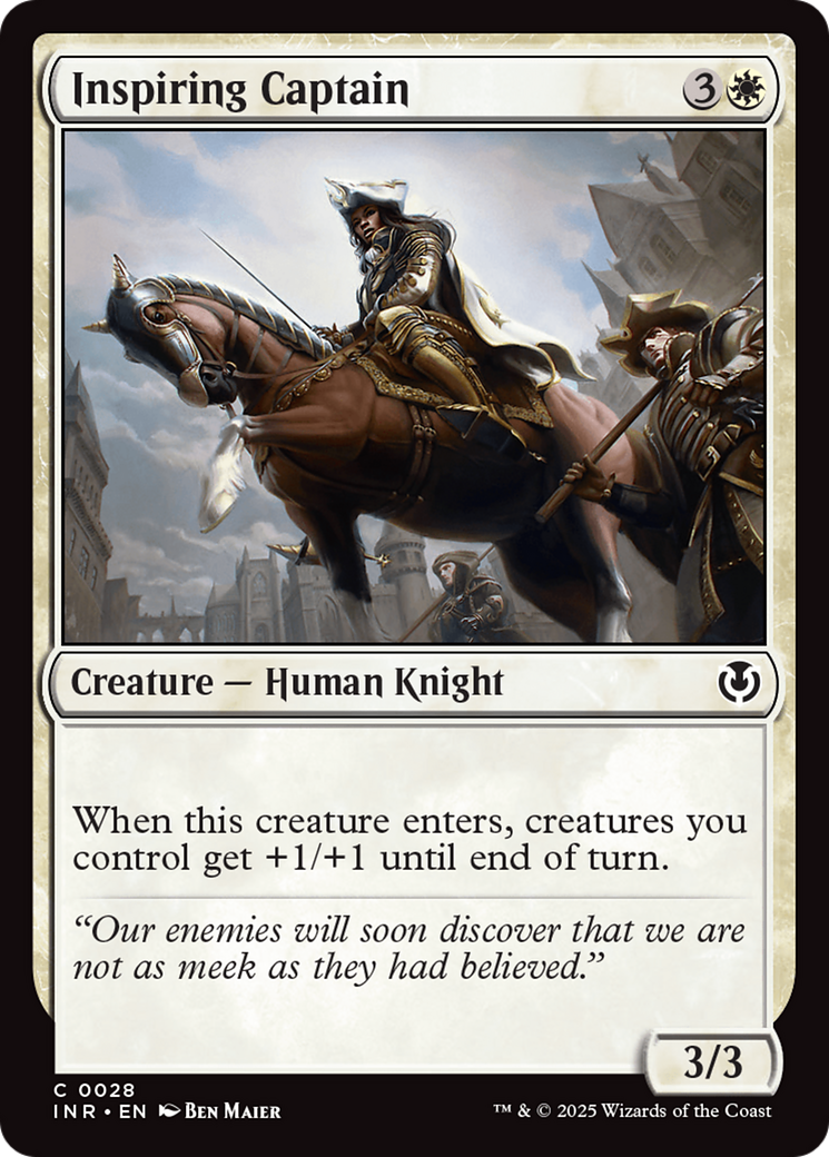 Image of Inspiring Captain [Innistrad Remastered]