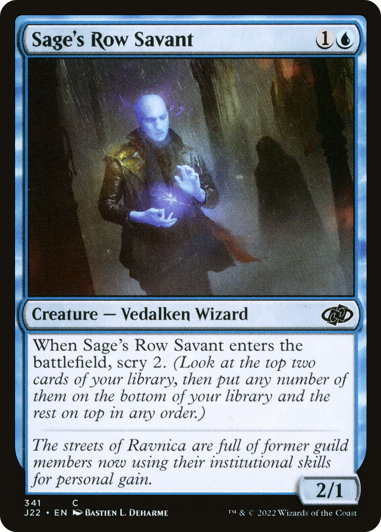 Image of Sage's Row Savant [Jumpstart 2022]