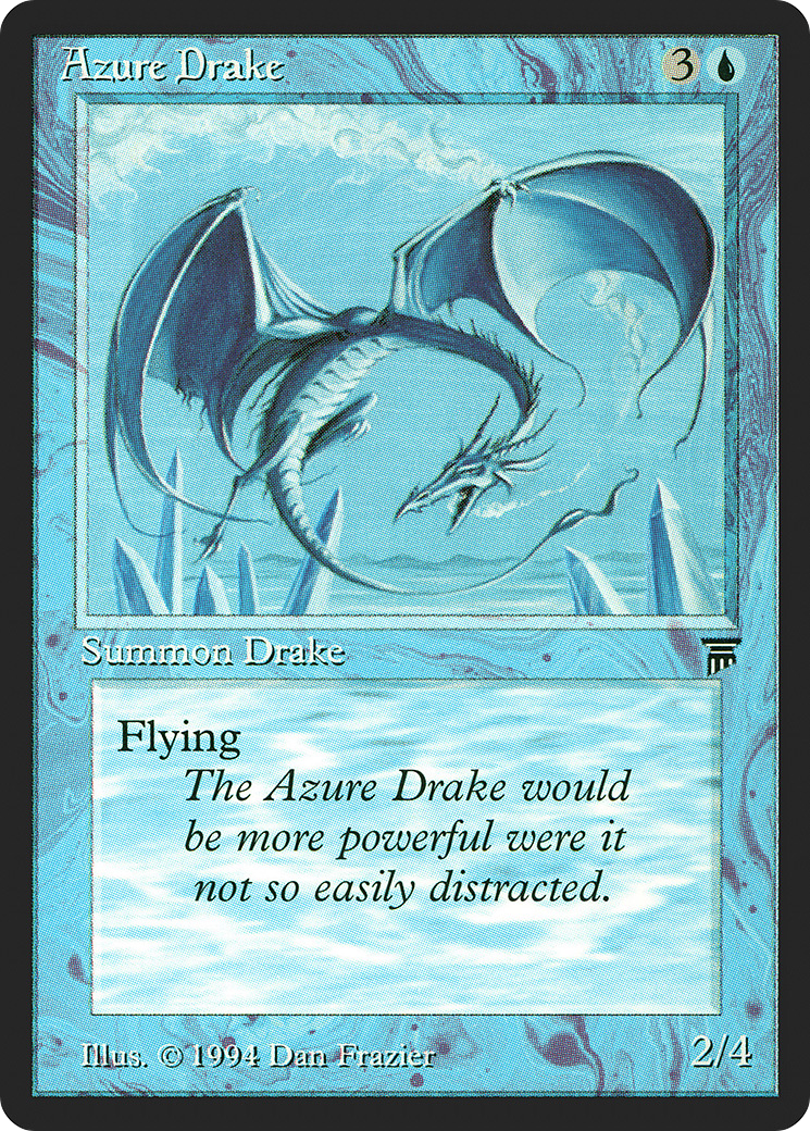 Image of Azure Drake [Legends]