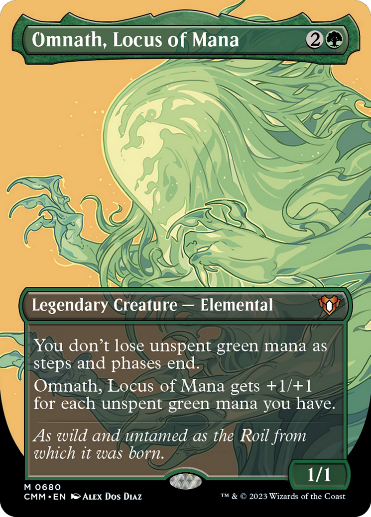 Image of Omnath, Locus of Mana (Borderless Profile) [Commander Masters]