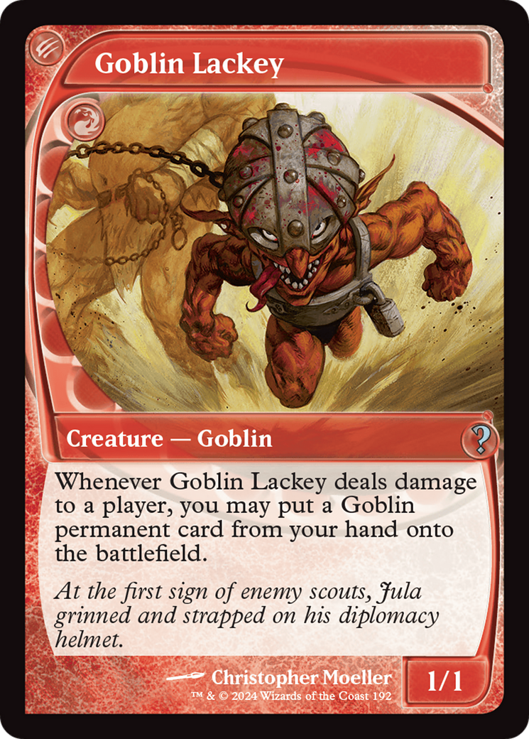 Image of Goblin Lackey (Future Sight) [Mystery Booster 2]