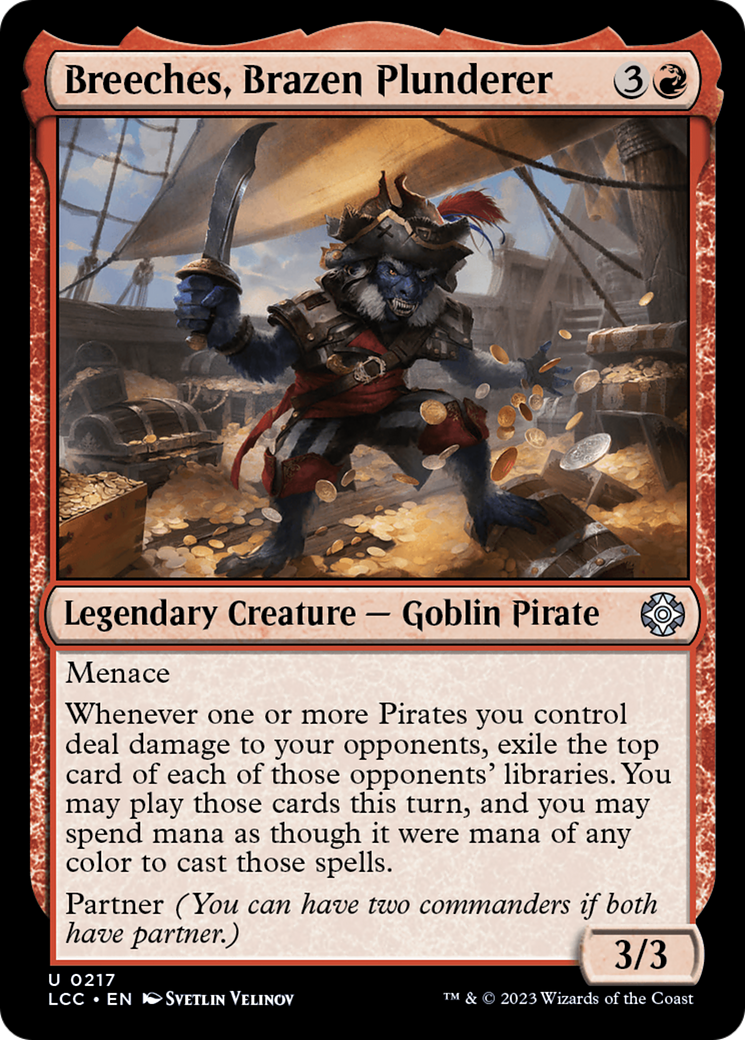 Image of Breeches, Brazen Plunderer [The Lost Caverns of Ixalan Commander]