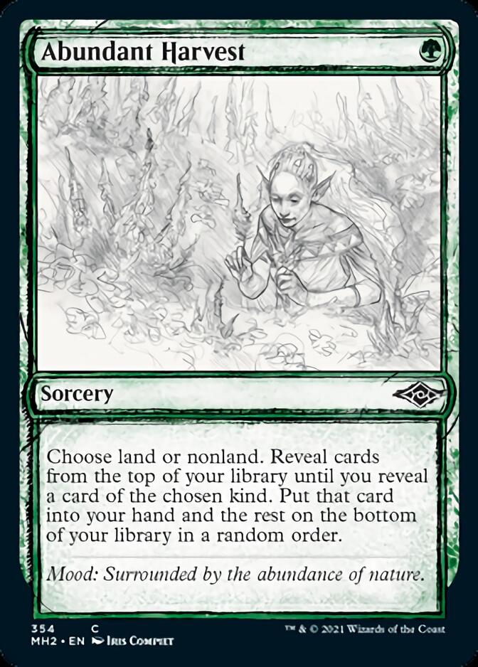 Image of Abundant Harvest (Sketch) [Modern Horizons 2]