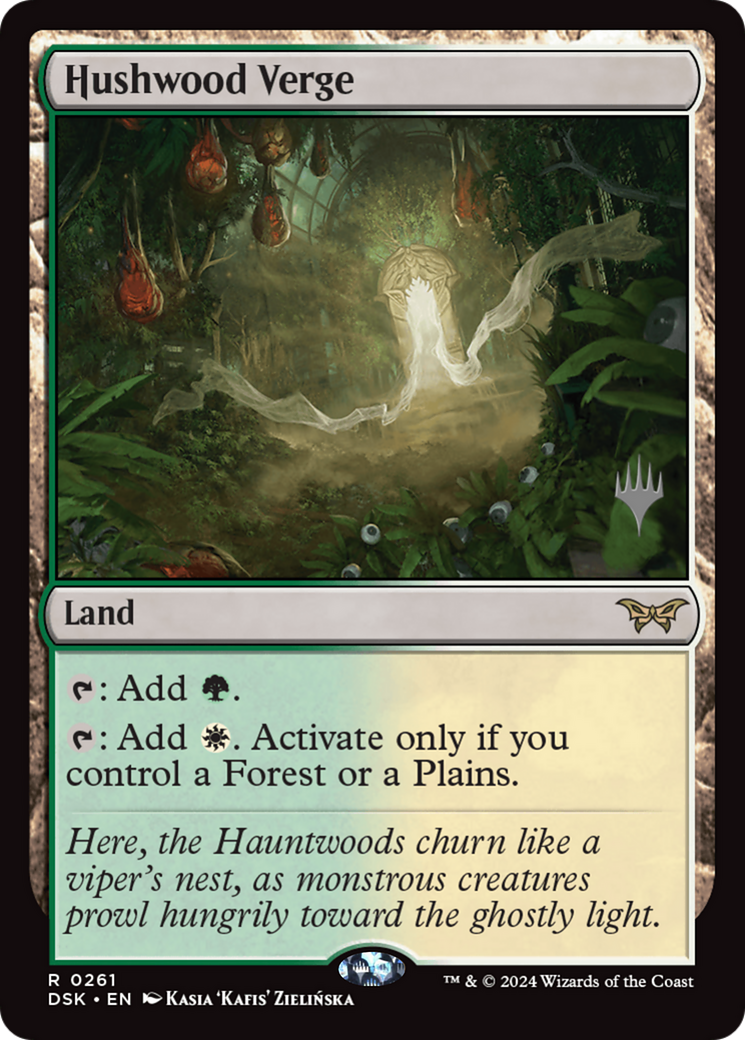 Image of Hushwood Verge (Promo Pack) [Duskmourn: House of Horror Promos]