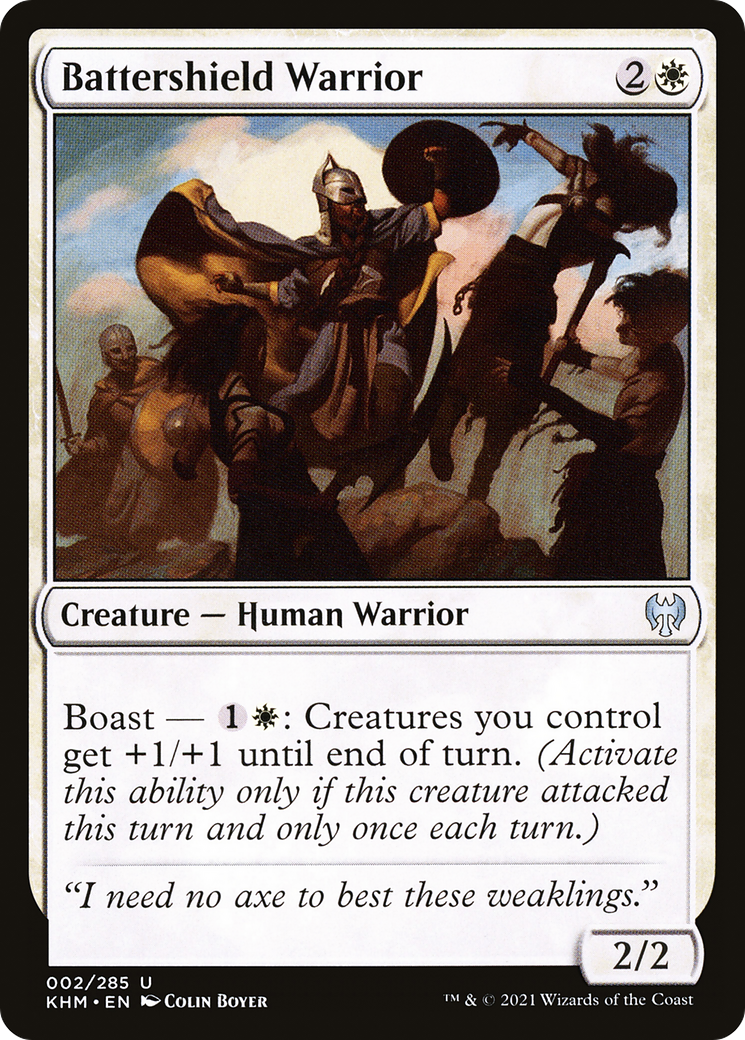 Image of Battershield Warrior [Kaldheim]