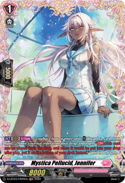 Image of Mystica Pellucid, Jennifer (D-LBT03/FR25EN) [Lyrical Monasterio: Summertime Memories!]