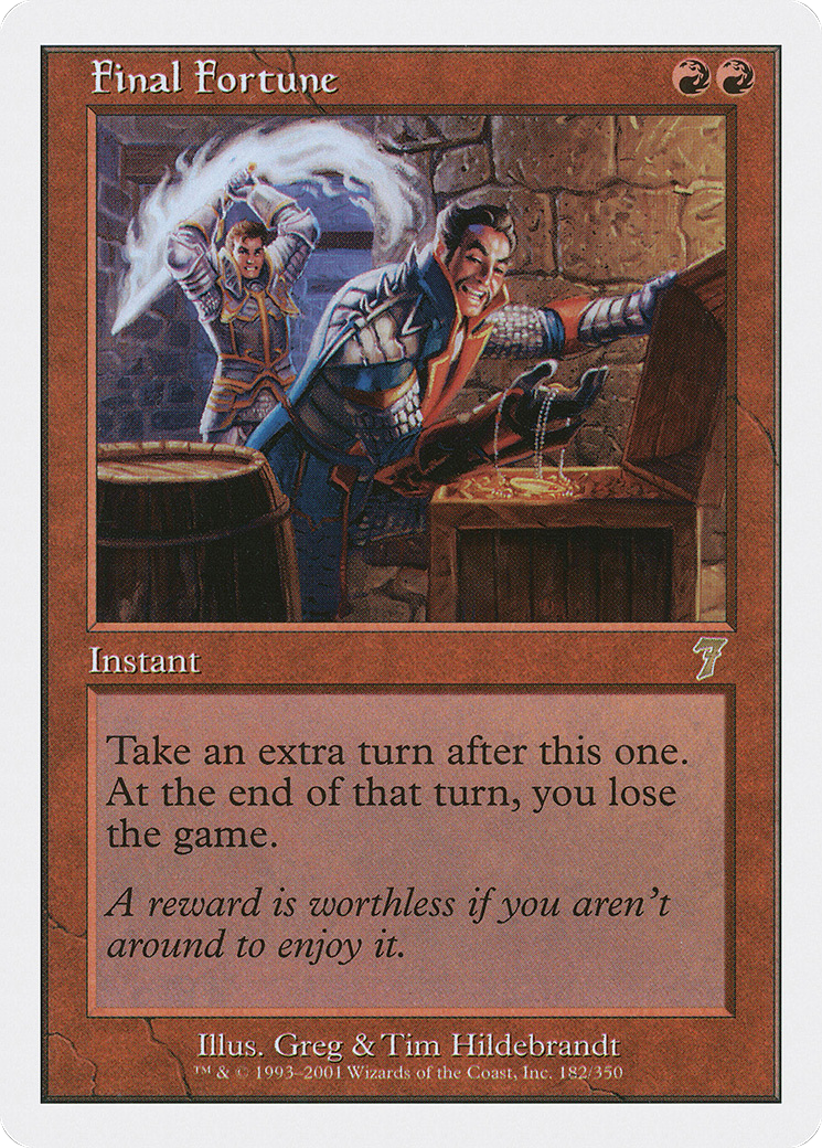 Image of Final Fortune [Seventh Edition]